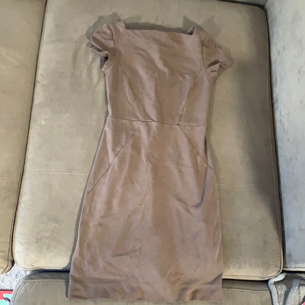 Banana Republic taupe dress